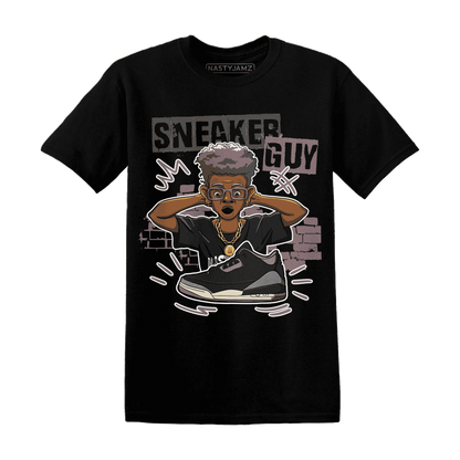 NastyJamz-Black-Violet-Ore-3s-T-Shirt-Match-Sneaker-Guy-Collector