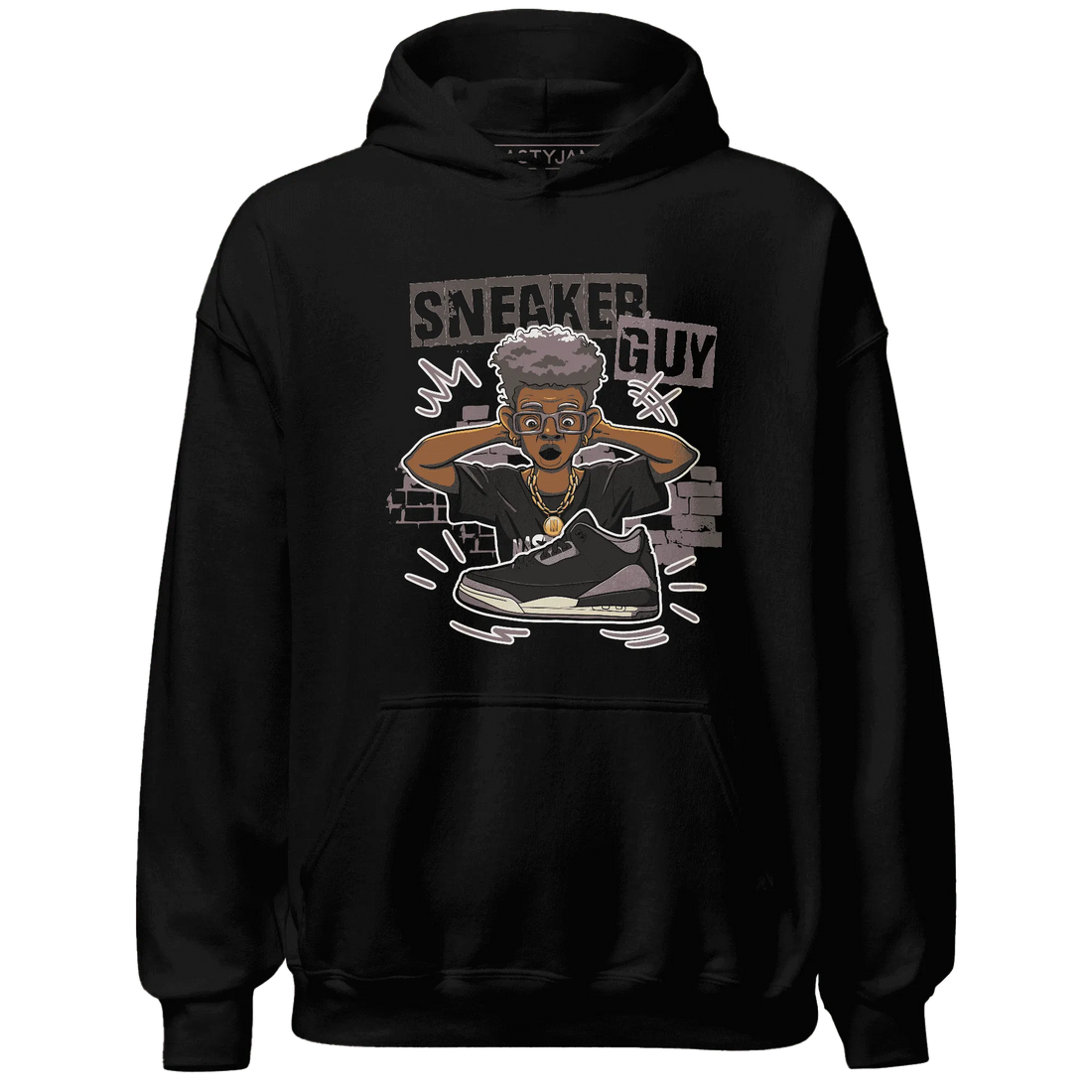 NastyJamz-Black-Violet-Ore-3s-Hoodie-Match-Sneaker-Guy-Collector