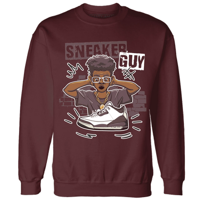 NastyJamz-Burgundy-Crush-3s-Sweatshirt-Match-Sneaker-Guy-Collector