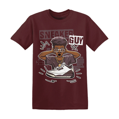 NastyJamz-Burgundy-Crush-3s-T-Shirt-Match-Sneaker-Guy-Collector