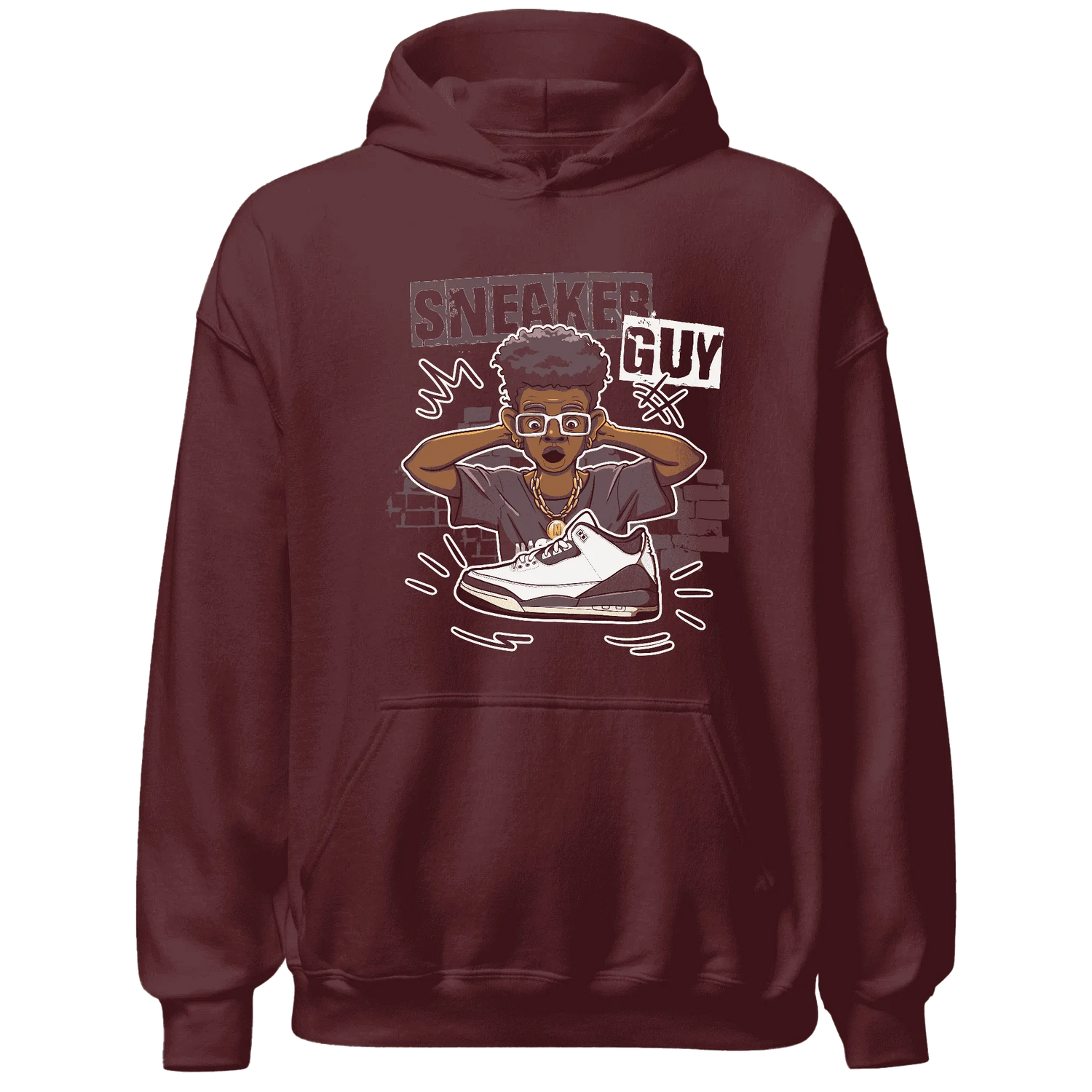 NastyJamz-Burgundy-Crush-3s-Hoodie-Match-Sneaker-Guy-Collector