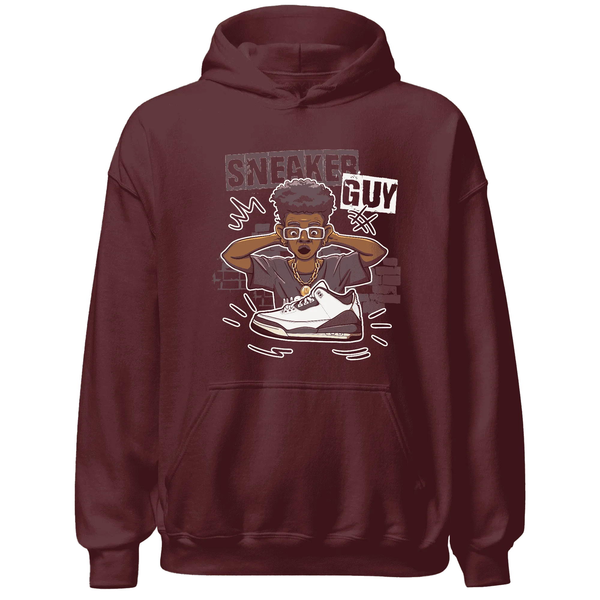 NastyJamz-Burgundy-Crush-3s-Hoodie-Match-Sneaker-Guy-Collector