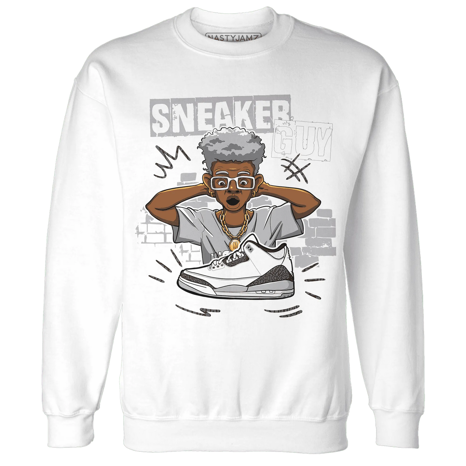 NastyJamz-Cement-Grey-3s-Sweatshirt-Match-Sneaker-Guy-Collector