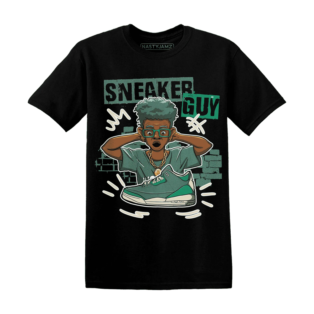 NastyJamz-Nina-CN-Abney-3s-T-Shirt-Match-Sneaker-Guy-Collector