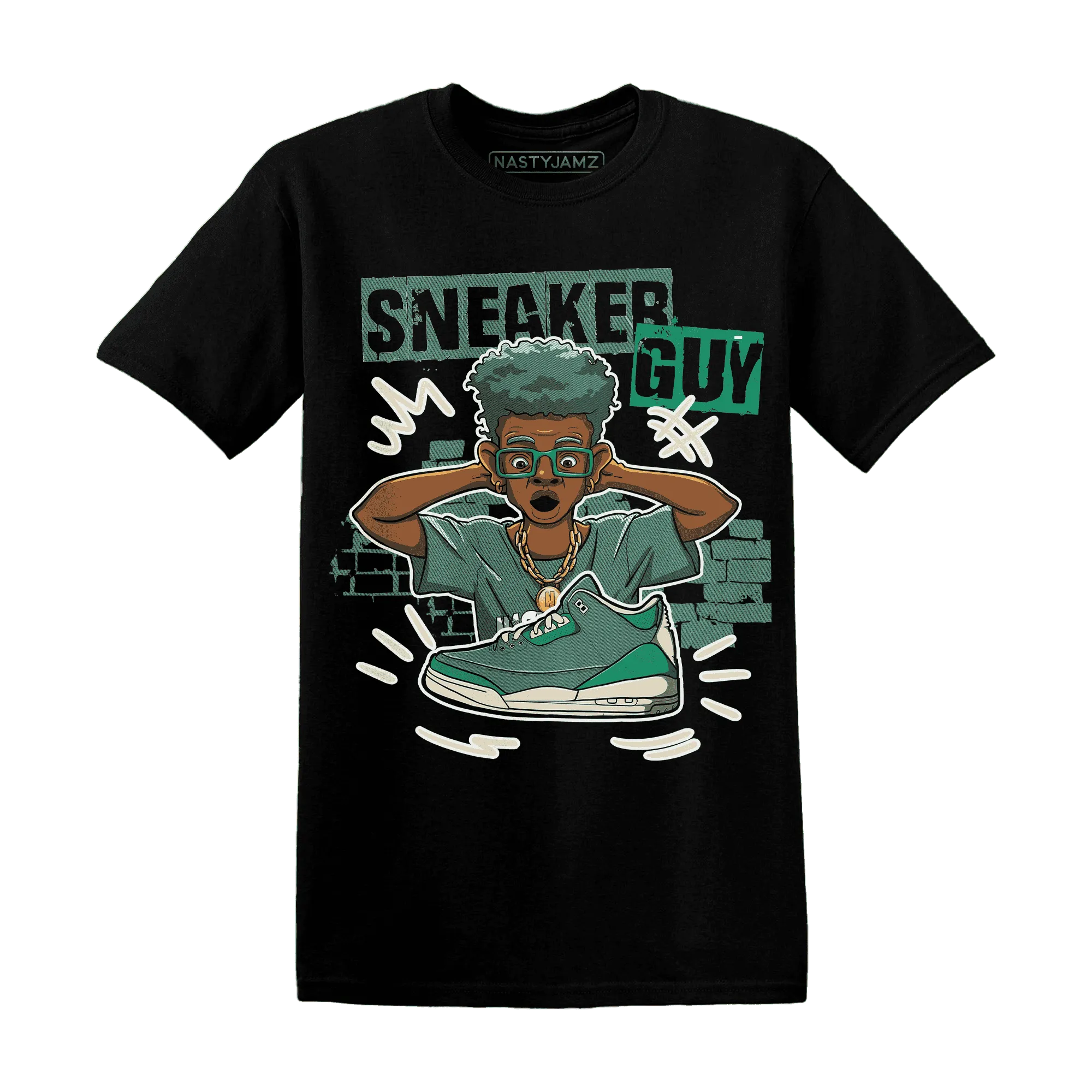 NastyJamz-Nina-CN-Abney-3s-T-Shirt-Match-Sneaker-Guy-Collector