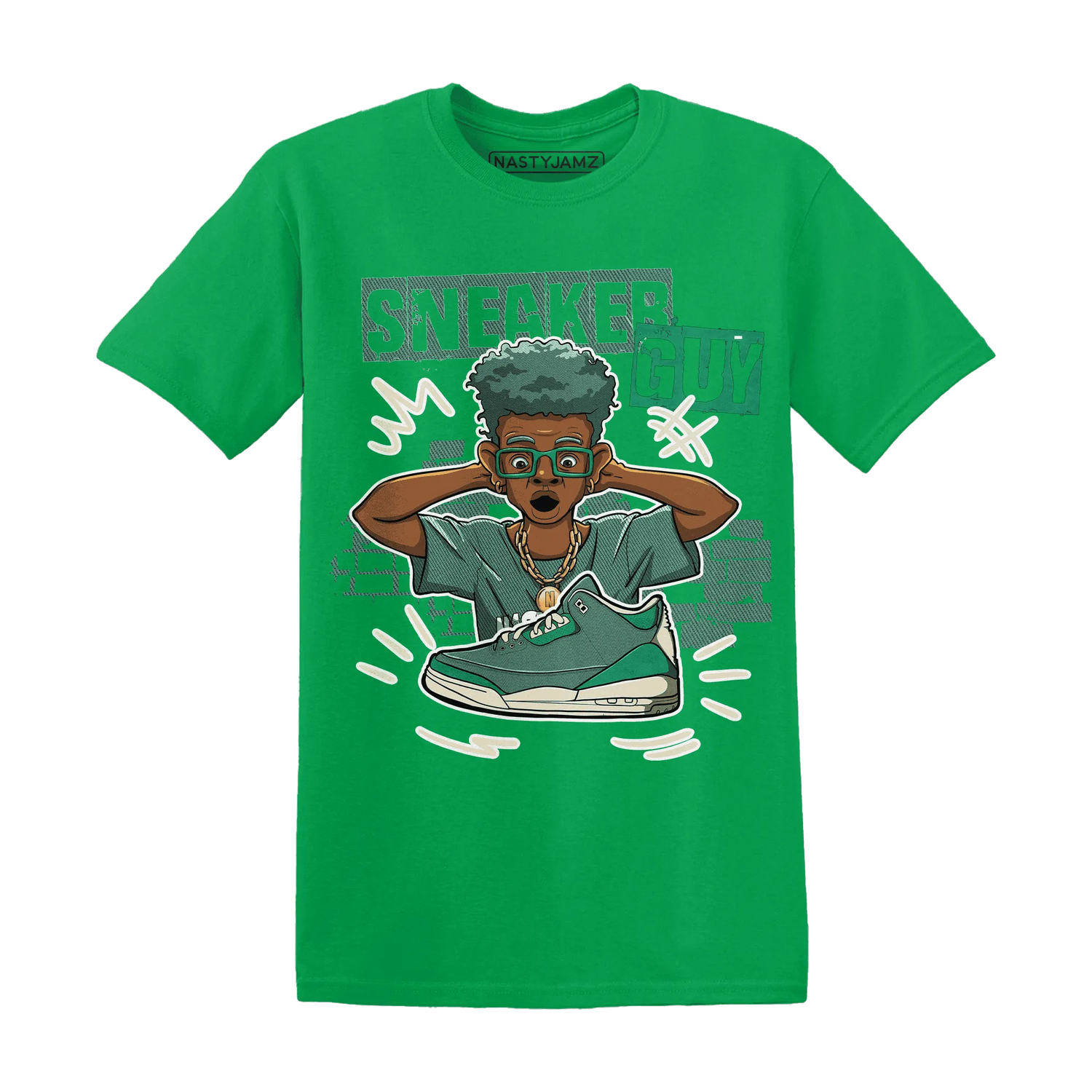 NastyJamz-Nina-CN-Abney-3s-T-Shirt-Match-Sneaker-Guy-Collector