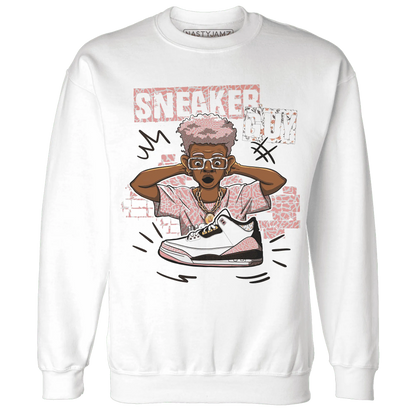 NastyJamz-Red-Stardust-3s-Sweatshirt-Match-Sneaker-Guy-Collector