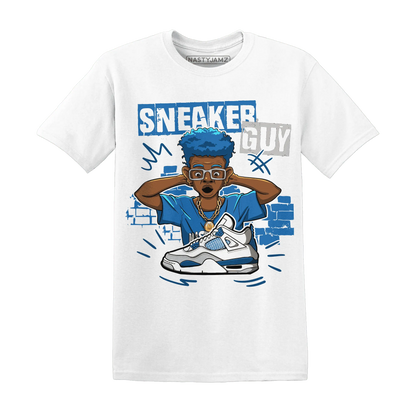 NastyJamz-Industrial-Blue-4s-T-Shirt-Match-Sneaker-Guy-Collector