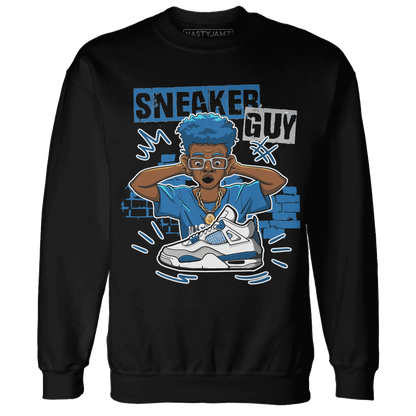 NastyJamz-Industrial-Blue-4s-Sweatshirt-Match-Sneaker-Guy-Collector