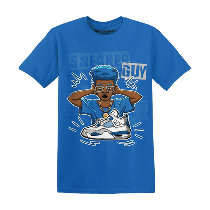 NastyJamz-Industrial-Blue-4s-T-Shirt-Match-Sneaker-Guy-Collector