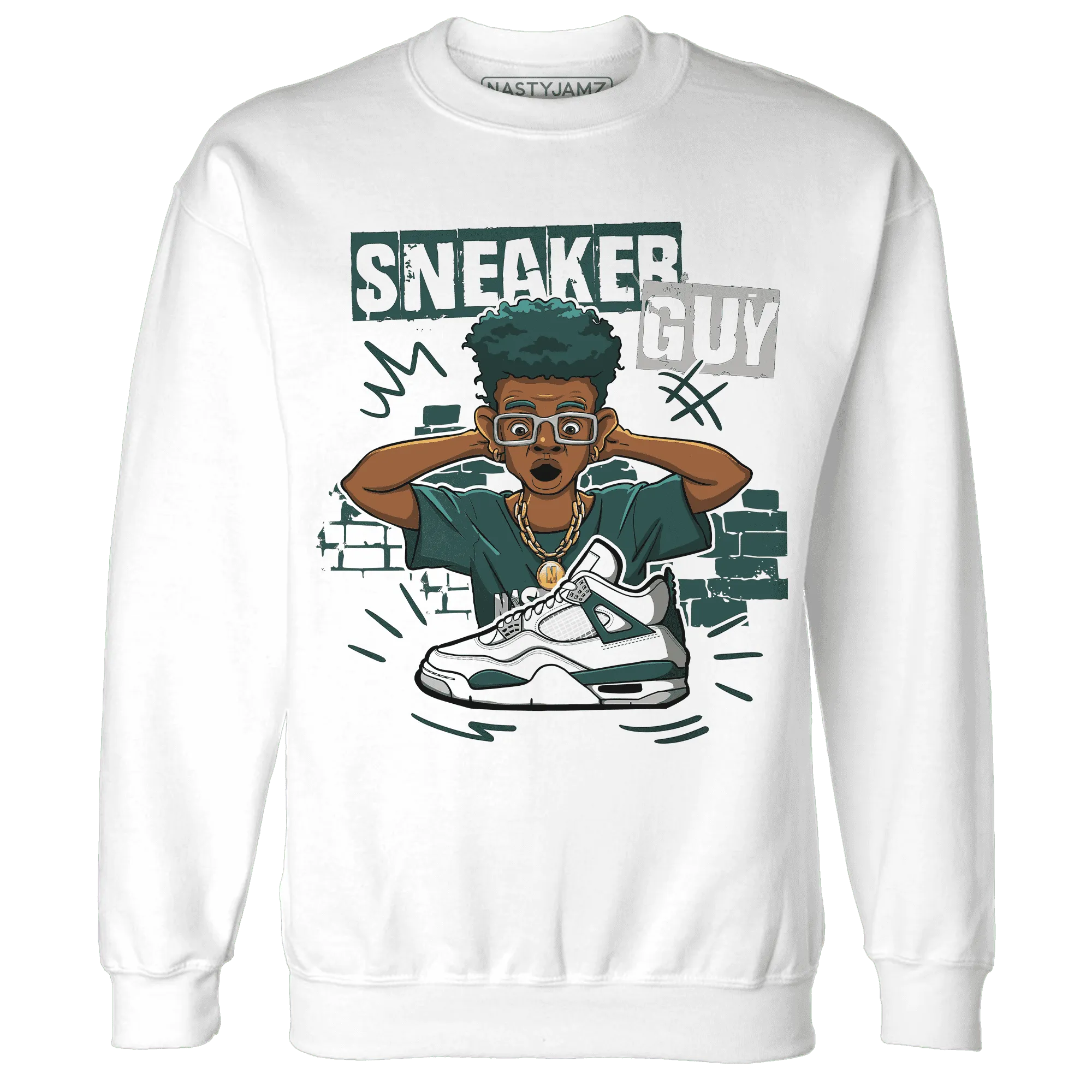 NastyJamz-Oxidized-Green-4s-Sweatshirt-Match-Sneaker-Guy-Collector