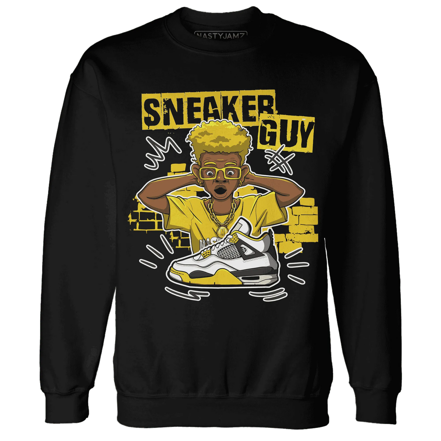 NastyJamz-Vivid-Sulfur-4s-Sweatshirt-Match-Sneaker-Guy-Collector