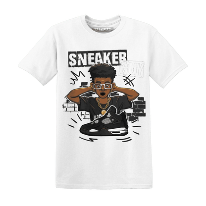 NastyJamz-White-Thunder-4s-T-Shirt-Match-Sneaker-Guy-Collector