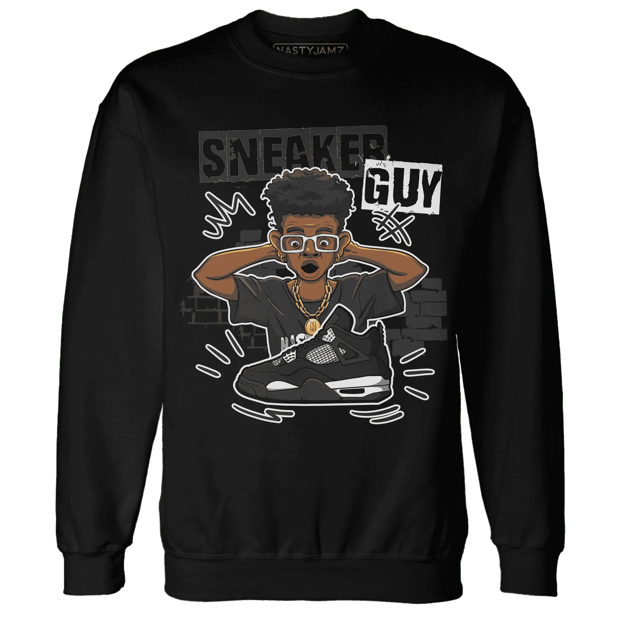 NastyJamz-White-Thunder-4s-Sweatshirt-Match-Sneaker-Guy-Collector