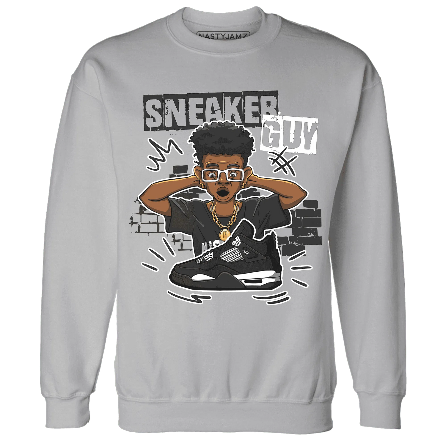NastyJamz-White-Thunder-4s-Sweatshirt-Match-Sneaker-Guy-Collector