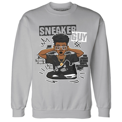 NastyJamz-White-Thunder-4s-Sweatshirt-Match-Sneaker-Guy-Collector