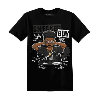 NastyJamz-White-Thunder-4s-T-Shirt-Match-Sneaker-Guy-Collector