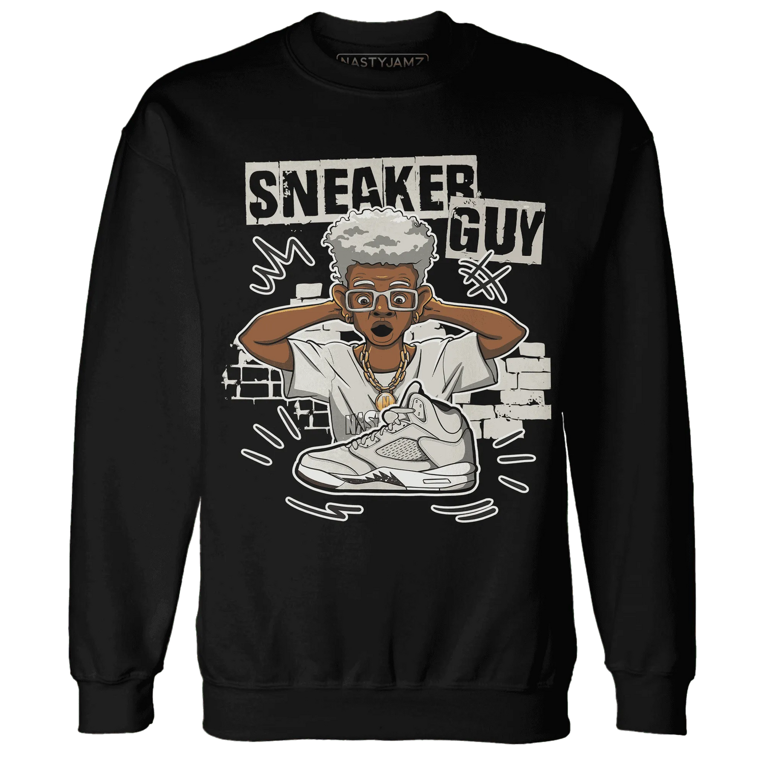NastyJamz-SE-Sail-5s-Sweatshirt-Match-Sneaker-Guy-Collector