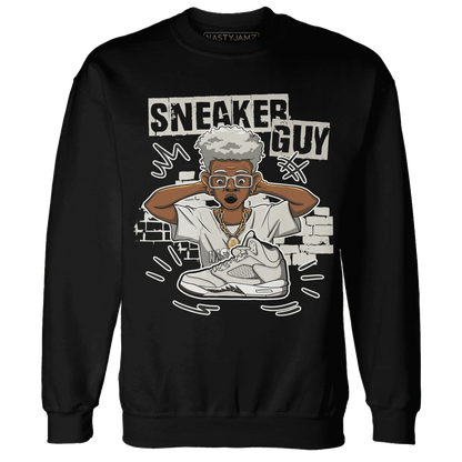 NastyJamz-SE-Sail-5s-Sweatshirt-Match-Sneaker-Guy-Collector