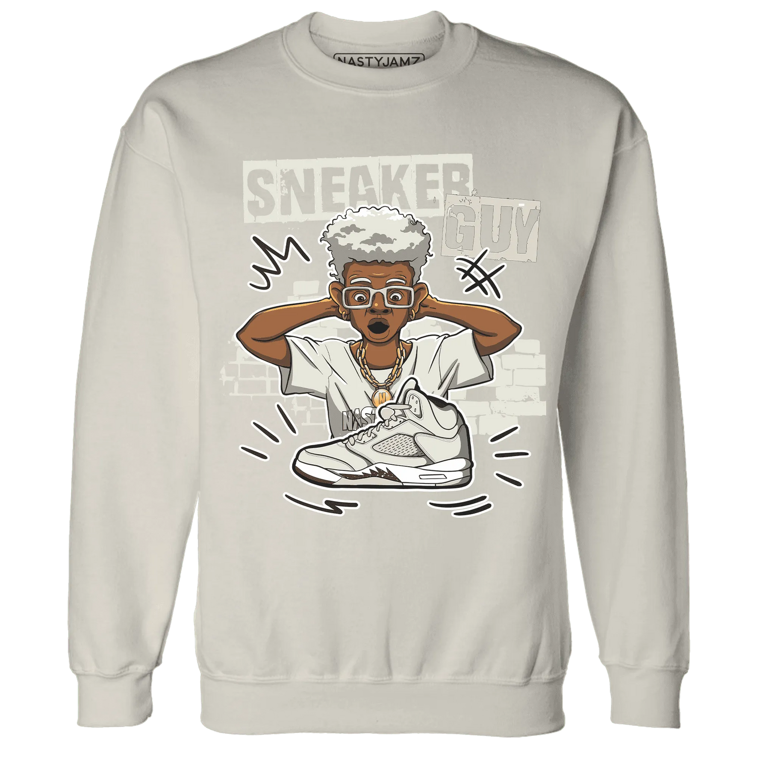 NastyJamz-SE-Sail-5s-Sweatshirt-Match-Sneaker-Guy-Collector