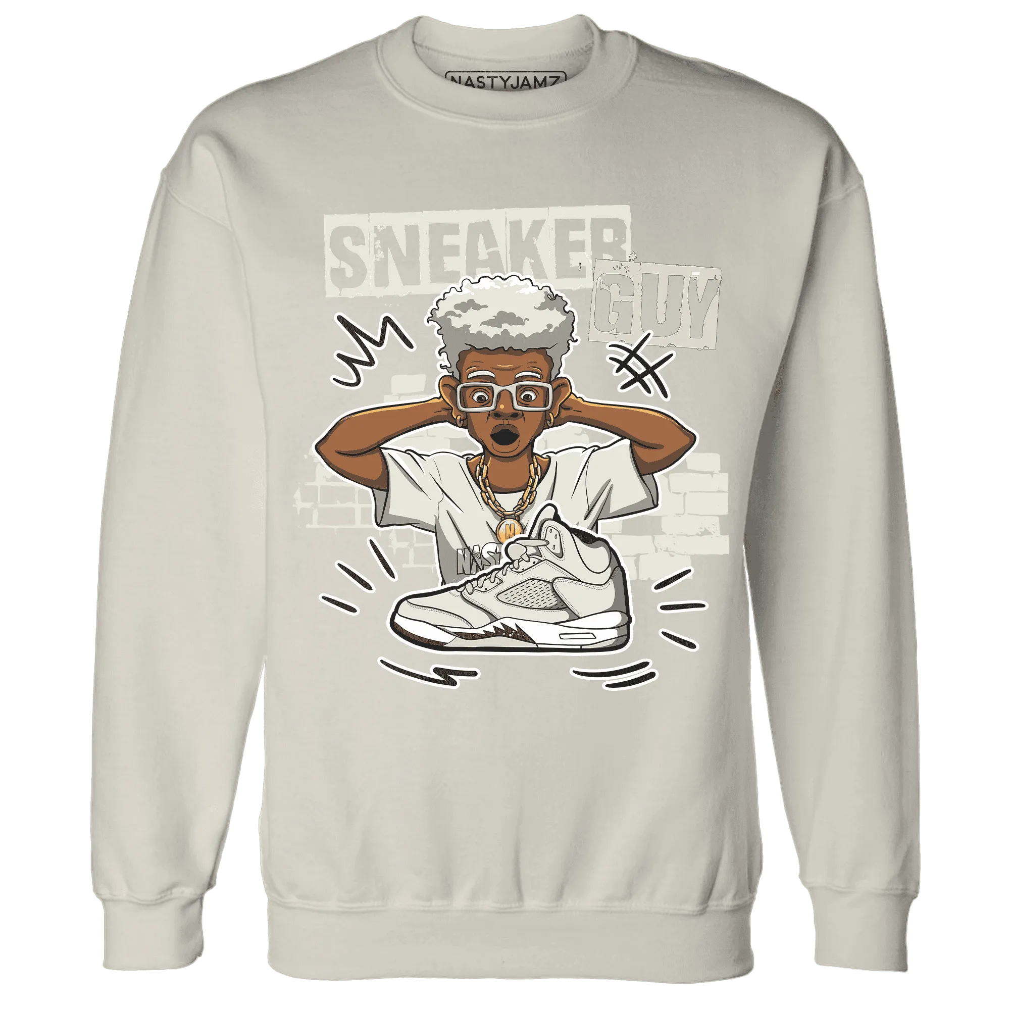 NastyJamz-SE-Sail-5s-Sweatshirt-Match-Sneaker-Guy-Collector