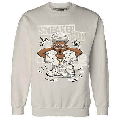 NastyJamz-SE-Sail-5s-Sweatshirt-Match-Sneaker-Guy-Collector