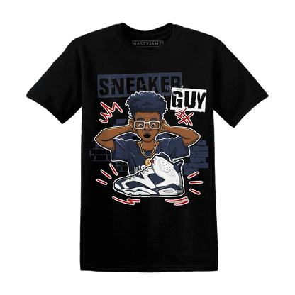 NastyJamz-White-Navy-6s-T-Shirt-Match-Sneaker-Guy-Collector