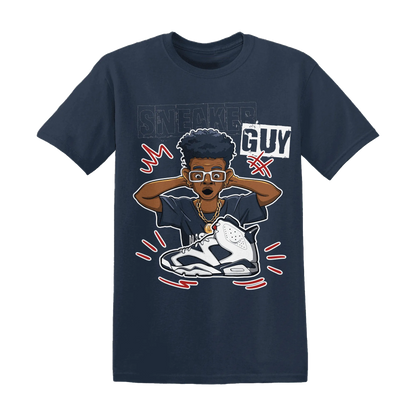 NastyJamz-White-Navy-6s-T-Shirt-Match-Sneaker-Guy-Collector