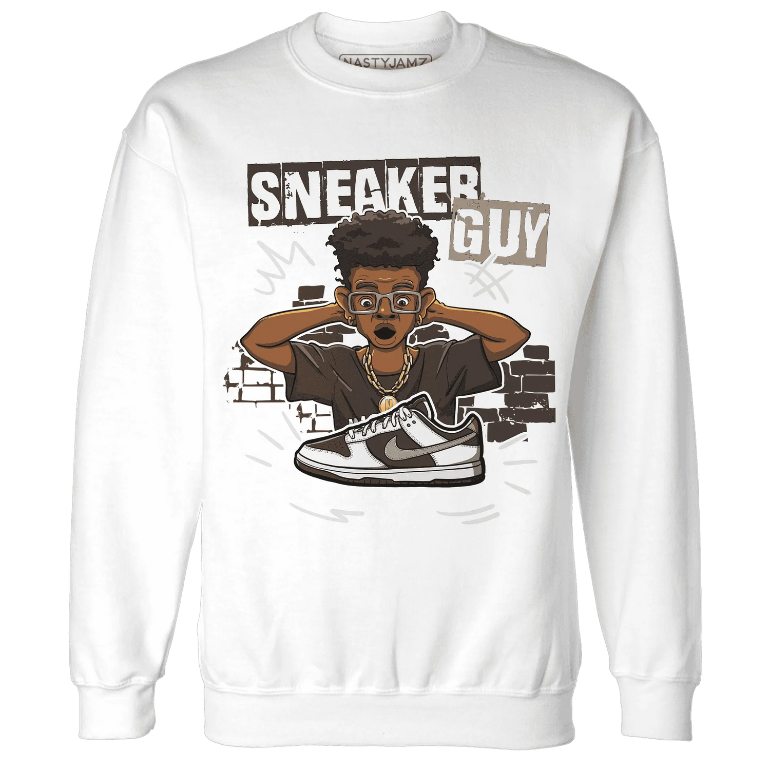 NastyJamz-Dunk-Low-Baroque-Brown-Sweatshirt-Match-Sneaker-Guy-Collector