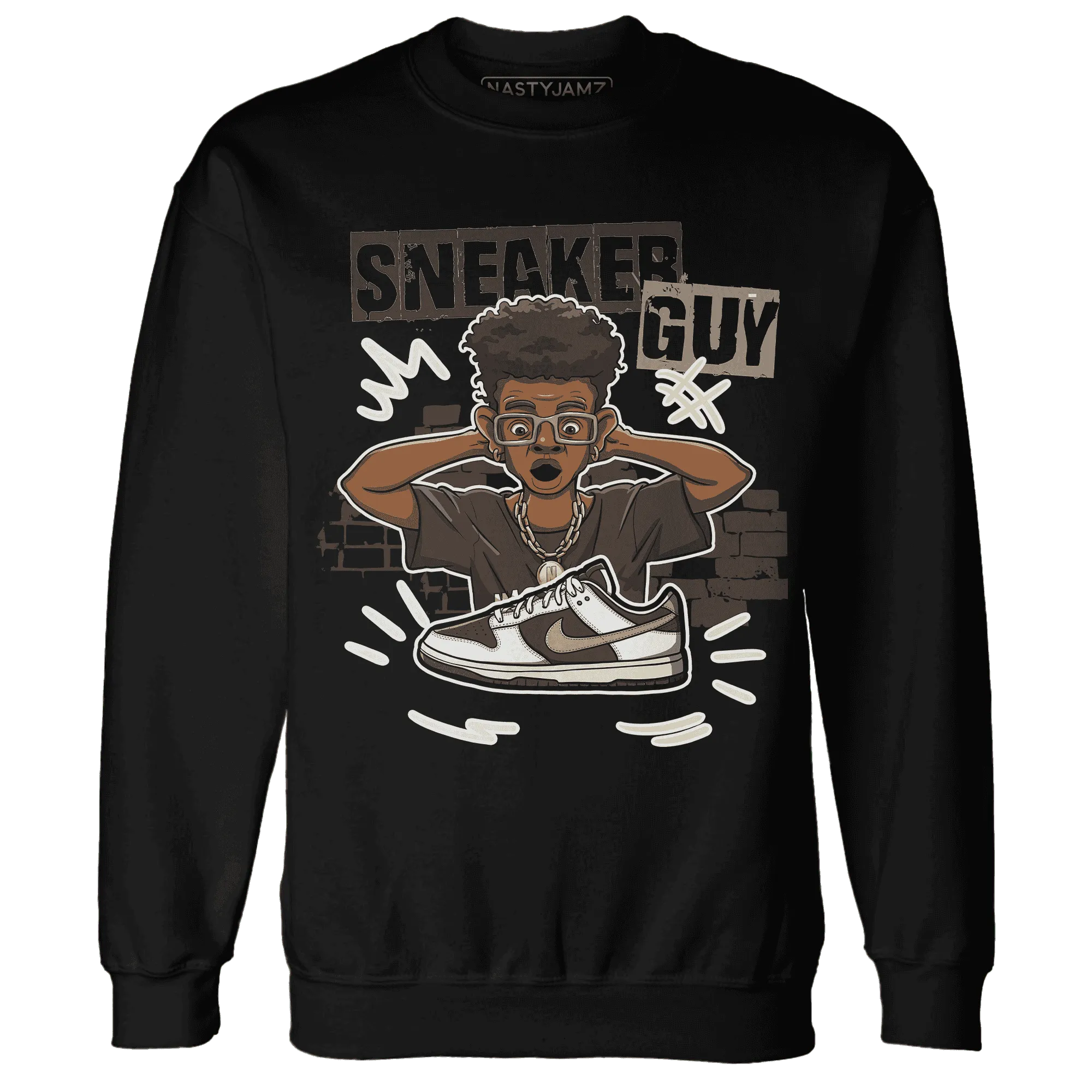 NastyJamz-Dunk-Low-Baroque-Brown-Sweatshirt-Match-Sneaker-Guy-Collector