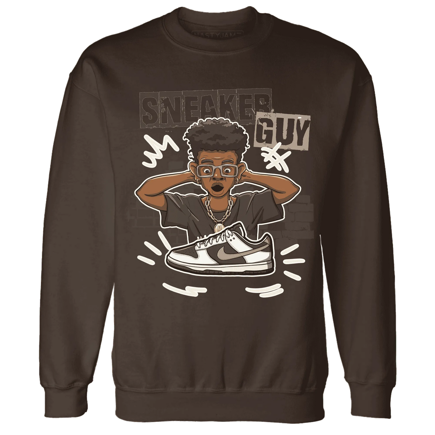 NastyJamz-Dunk-Low-Baroque-Brown-Sweatshirt-Match-Sneaker-Guy-Collector