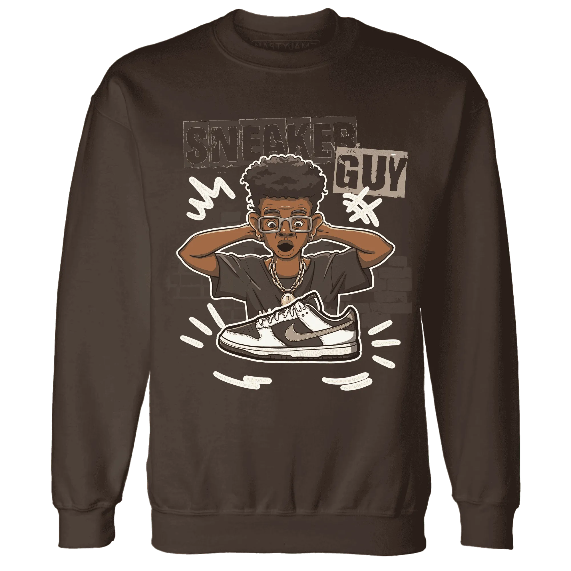 NastyJamz-Dunk-Low-Baroque-Brown-Sweatshirt-Match-Sneaker-Guy-Collector