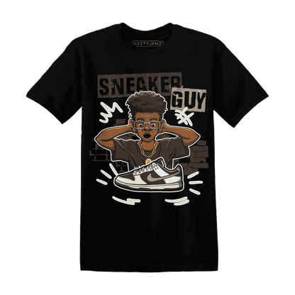 NastyJamz-Dunk-Low-Baroque-Brown-T-Shirt-Match-Sneaker-Guy-Collector