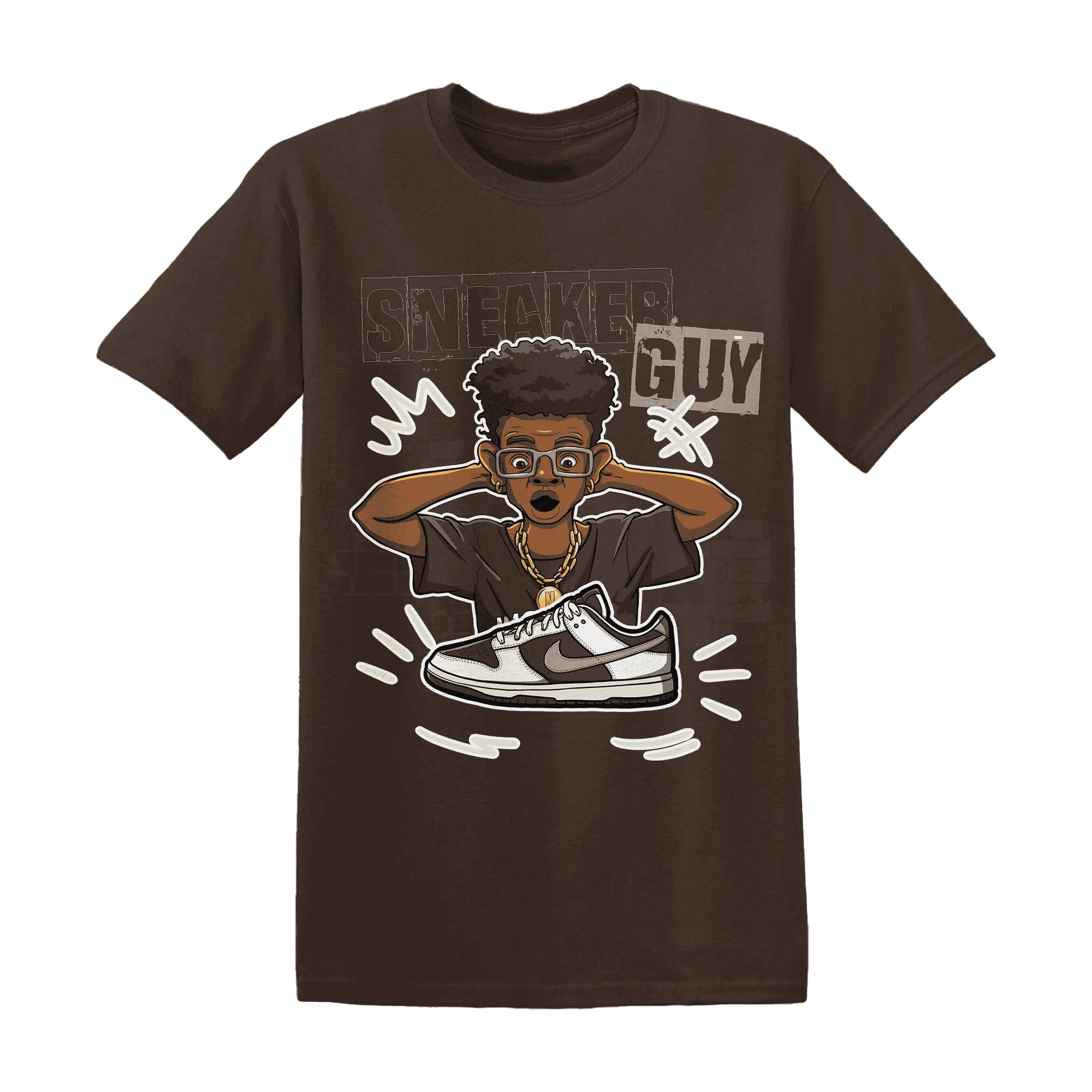 NastyJamz-Dunk-Low-Baroque-Brown-T-Shirt-Match-Sneaker-Guy-Collector