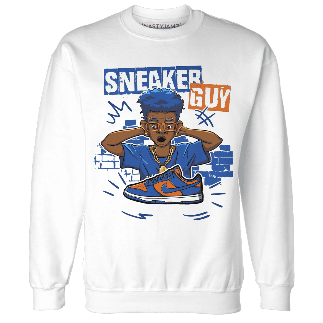 NastyJamz-Dunk-Low-Knicks-Sweatshirt-Match-Sneaker-Guy-Collector