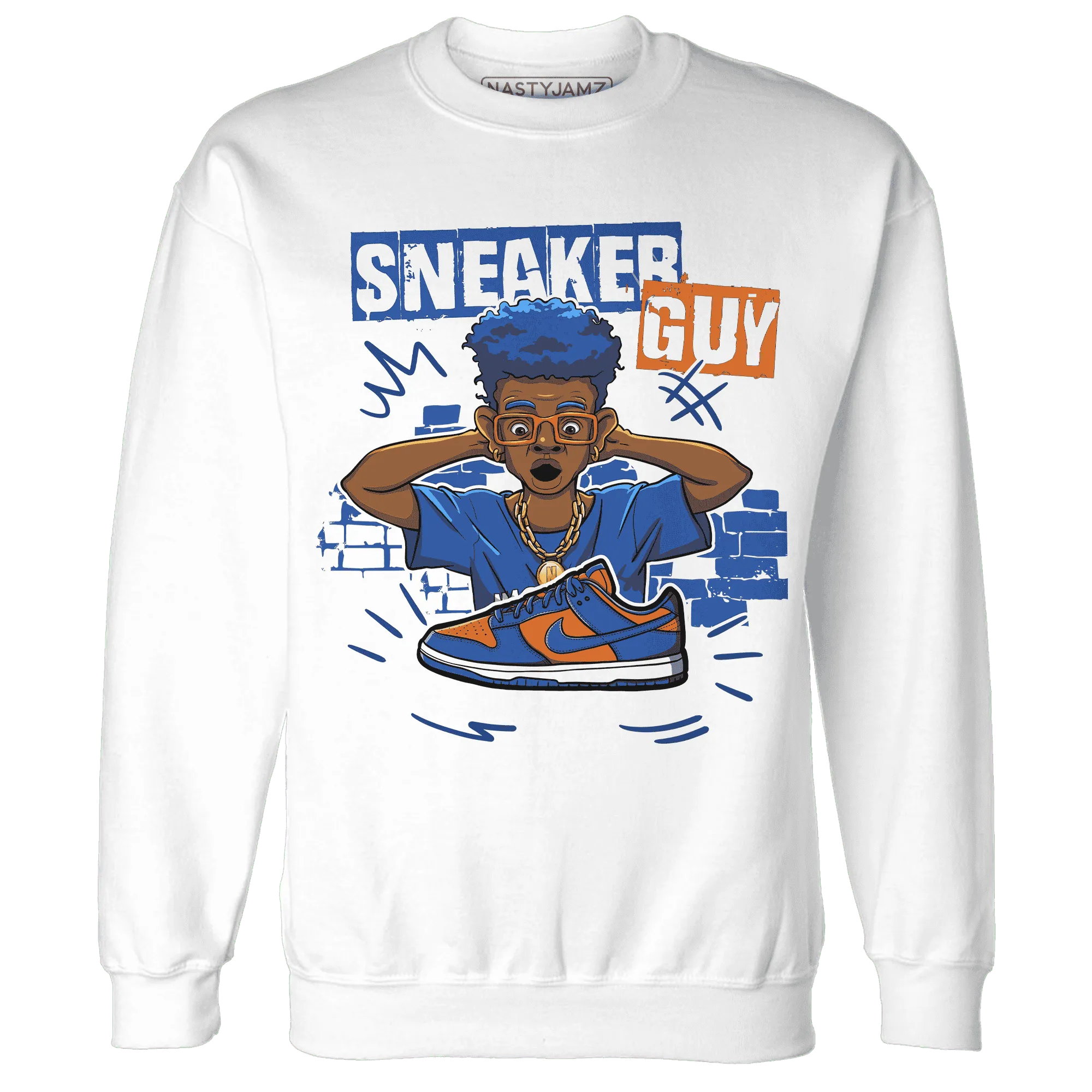 NastyJamz-Dunk-Low-Knicks-Sweatshirt-Match-Sneaker-Guy-Collector