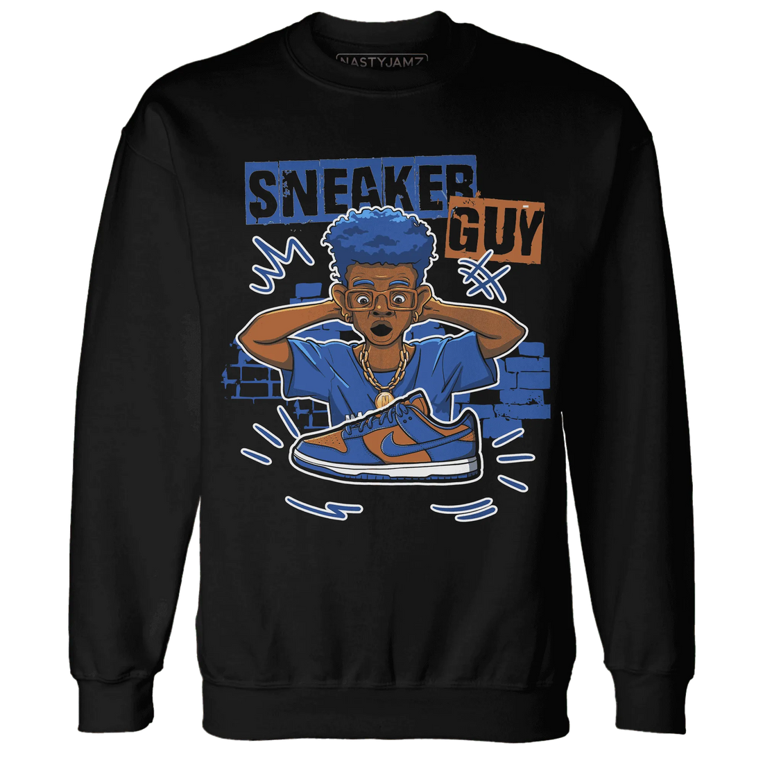 NastyJamz-Dunk-Low-Knicks-Sweatshirt-Match-Sneaker-Guy-Collector