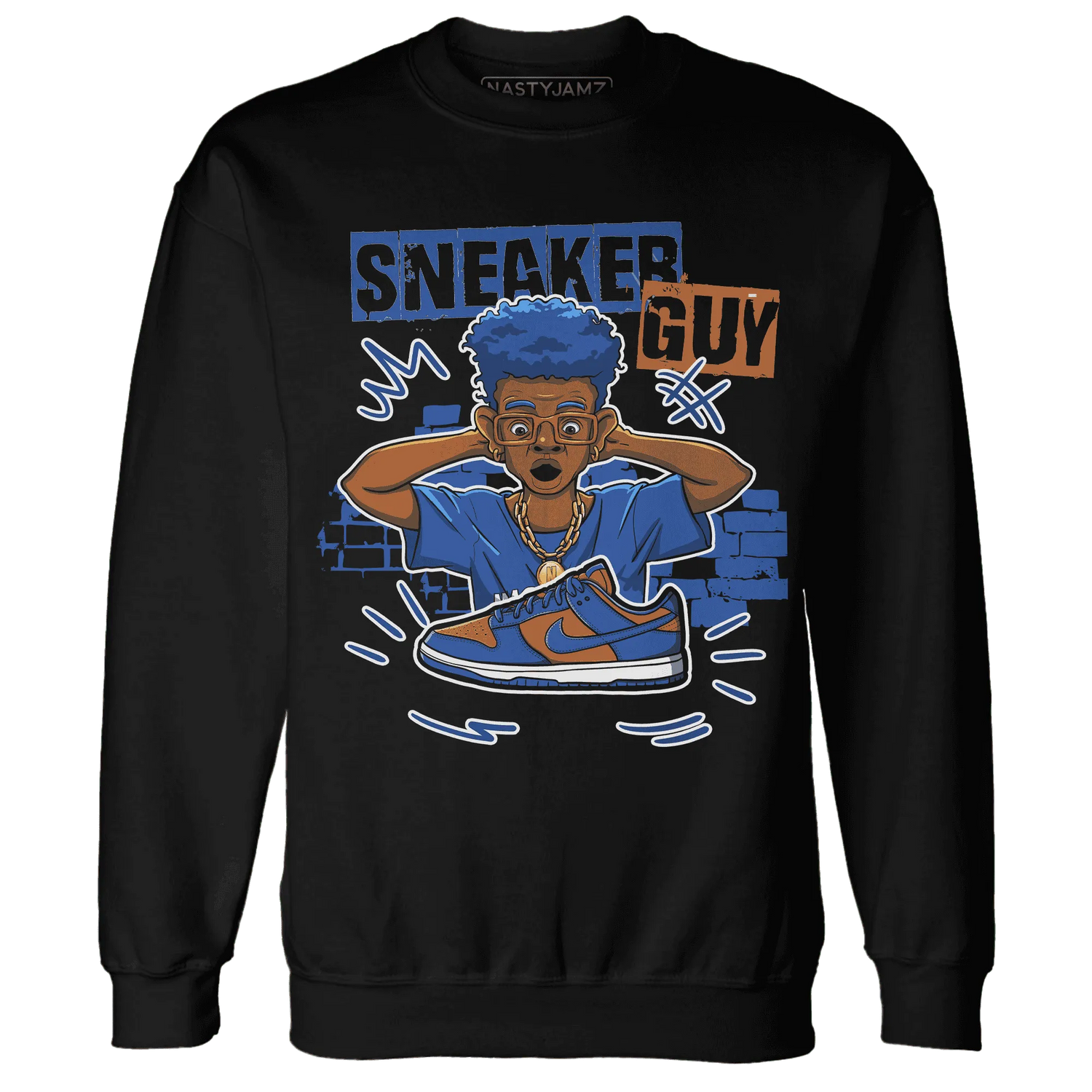 NastyJamz-Dunk-Low-Knicks-Sweatshirt-Match-Sneaker-Guy-Collector