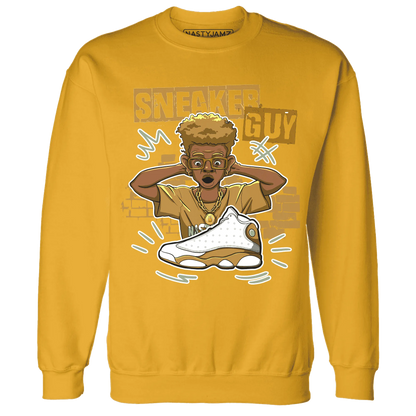 NastyJamz-Wheat-13s-Sweatshirt-Match-Sneaker-Guy-Collector