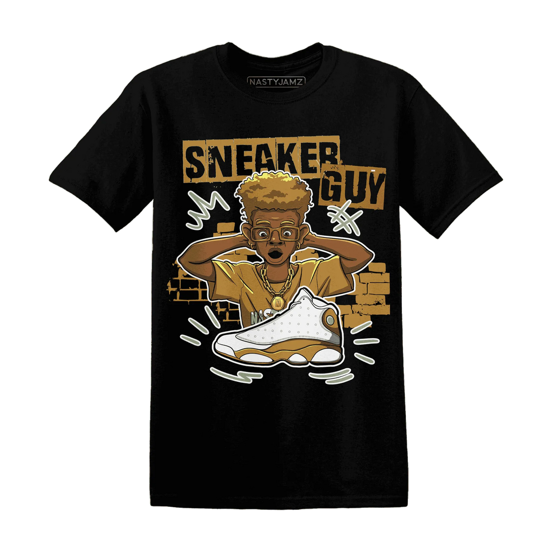 NastyJamz-Wheat-13s-T-Shirt-Match-Sneaker-Guy-Collector
