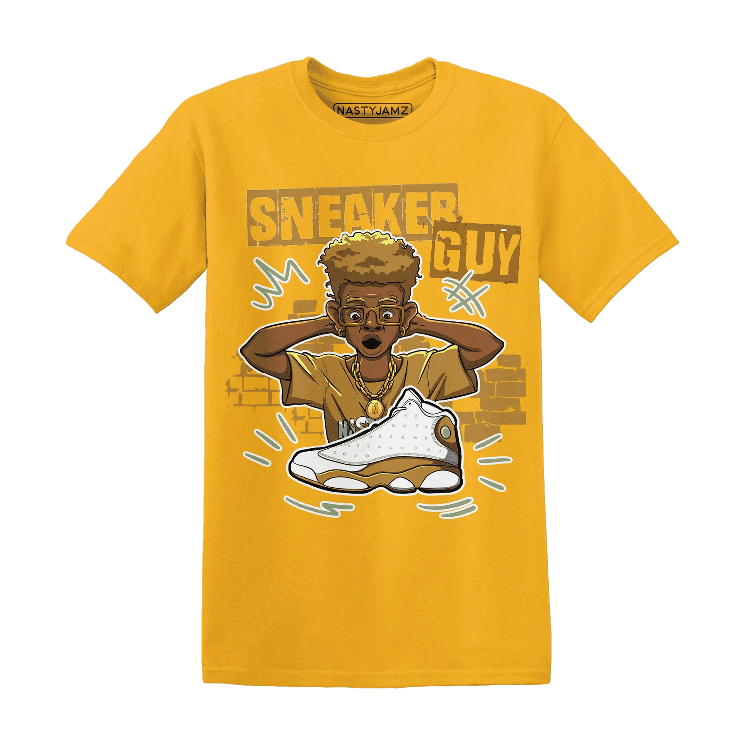 NastyJamz-Wheat-13s-T-Shirt-Match-Sneaker-Guy-Collector