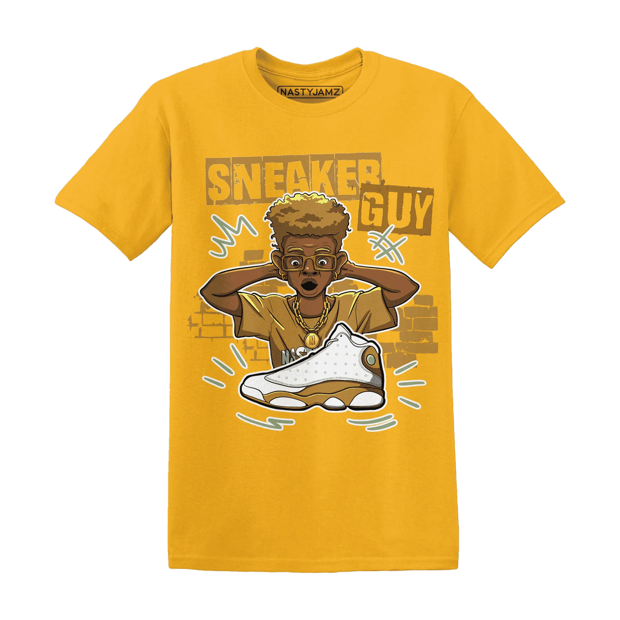 NastyJamz-Wheat-13s-T-Shirt-Match-Sneaker-Guy-Collector