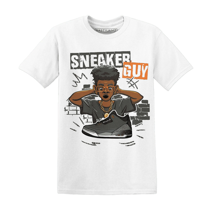 NastyJamz-Fear-Pack-3s-T-Shirt-Match-Sneaker-Guy-Collector