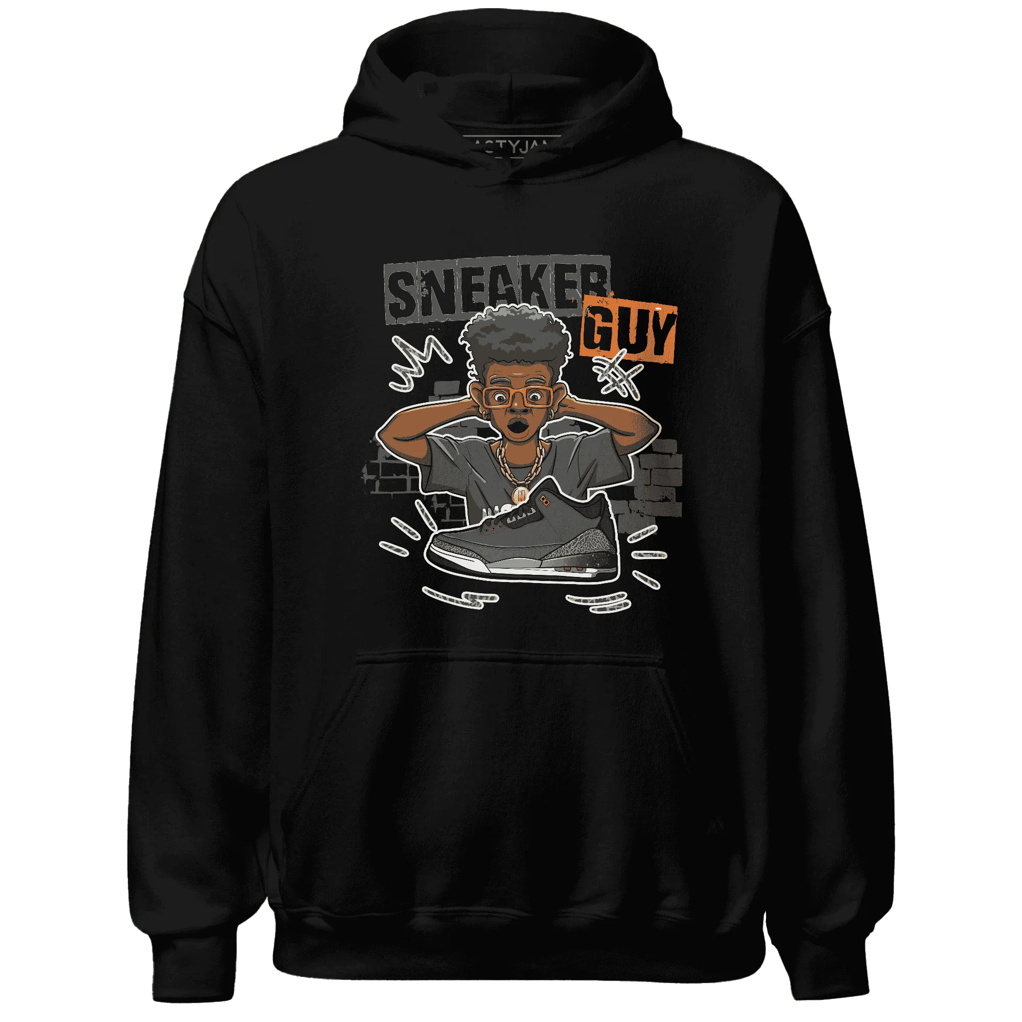 NastyJamz-Fear-Pack-3s-Hoodie-Match-Sneaker-Guy-Collector