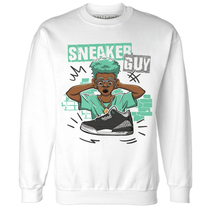 NastyJamz-Green-Glow-3s-Sweatshirt-Match-Sneaker-Guy-Collector