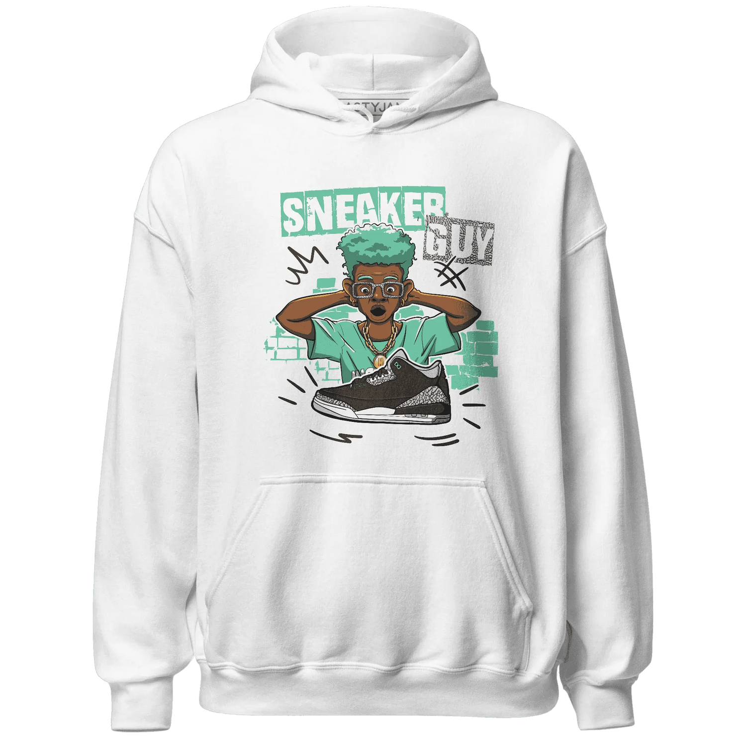 NastyJamz-Green-Glow-3s-Hoodie-Match-Sneaker-Guy-Collector