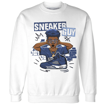 NastyJamz-Midnight-Navy-5s-Sweatshirt-Match-Sneaker-Guy-Collector