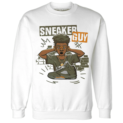 NastyJamz-Olive-5s-Sweatshirt-Match-Sneaker-Guy-Collector