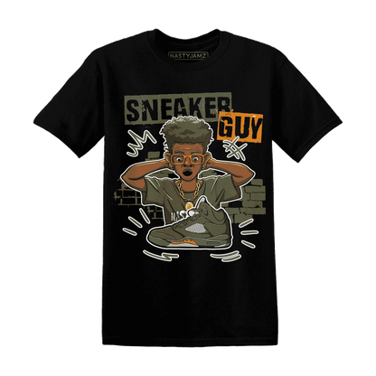 NastyJamz-Olive-5s-T-Shirt-Match-Sneaker-Guy-Collector