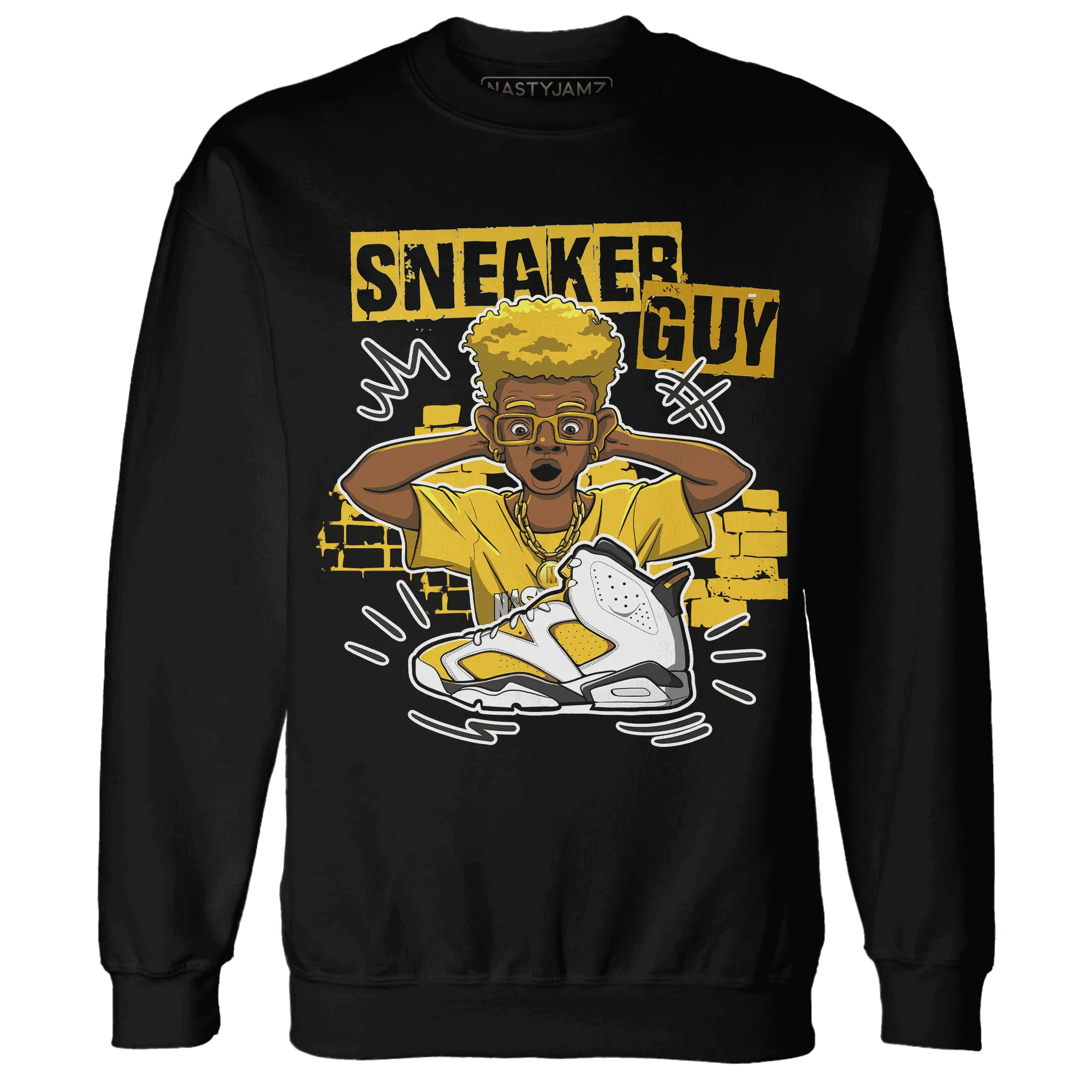 NastyJamz-Yellow-Ochre-6s-Sweatshirt-Match-Sneaker-Guy-Collector